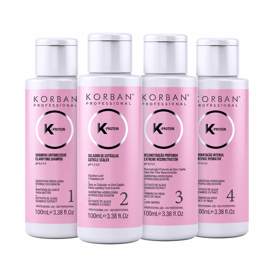 Korban K-Peptide Professional Molecular Hair Recovery – Molekylært Genopbygningssæt